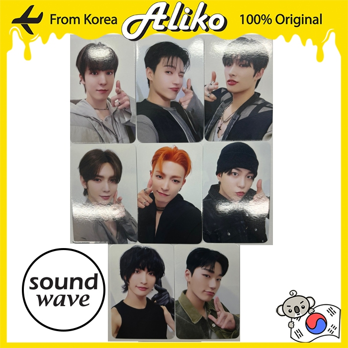 POB ONLY] ATEEZ - Golden hour Digipack version POB Photocard