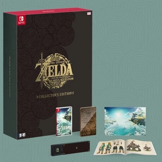 Nintendo Switch A Lenda Das Lágrimas De Zelda Do Reino Edição Colecionador