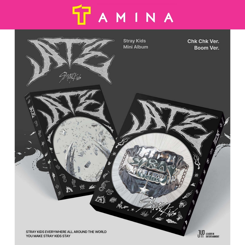Stray Kids Album ATE [Chk Chk Ver., Boom Ver.] | Shopee Brasil