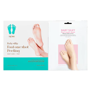 holika holika baby silky foot mask sheet 1ea, 1pack em Oferta na Shopee