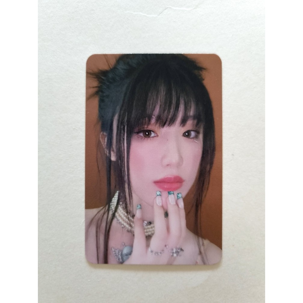 (G)I-DLE  I SWAY makestar イチゴ 　5枚コンプセット G)-Idle 7th Mini Álbum I SWAY Cartão Oficial De Foto Poca Ver