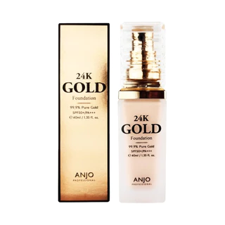 Anjo 24k Gold Foundation 40ml 2colors em Oferta na Shopee