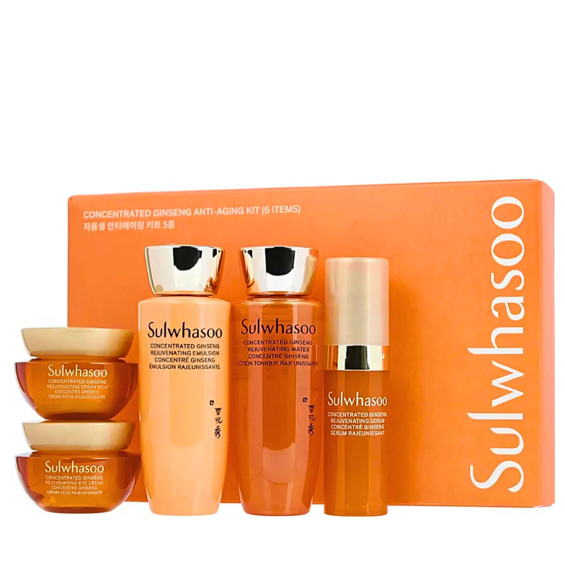 Kit Antienvelhecimento De Ginseng Concentrado Sulwhasoo (5