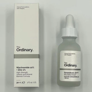 The Ordinary [Niacinamida 10 % + Zinco 1 30ml Da Coréia