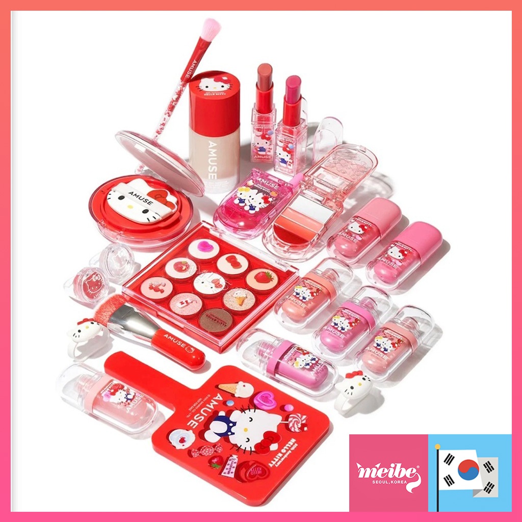 AMUSE HELLO KITTY メイクアップセット New Arrived 】 Amuse x Hello Kitty Collection Edição Limitada