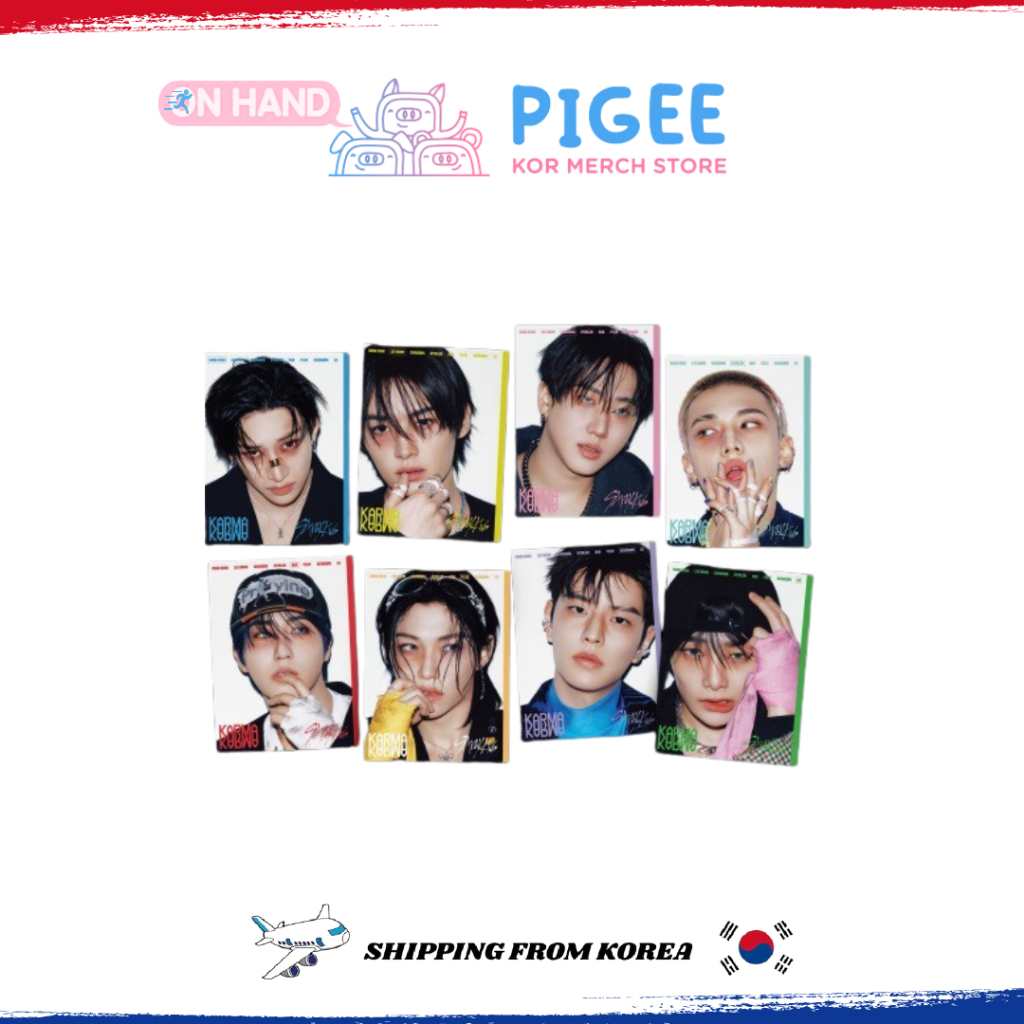 STRAY KIDS - [ KARMA ] 4TH ALBUM (ACCORDION Ver.) | Shopee Brasil