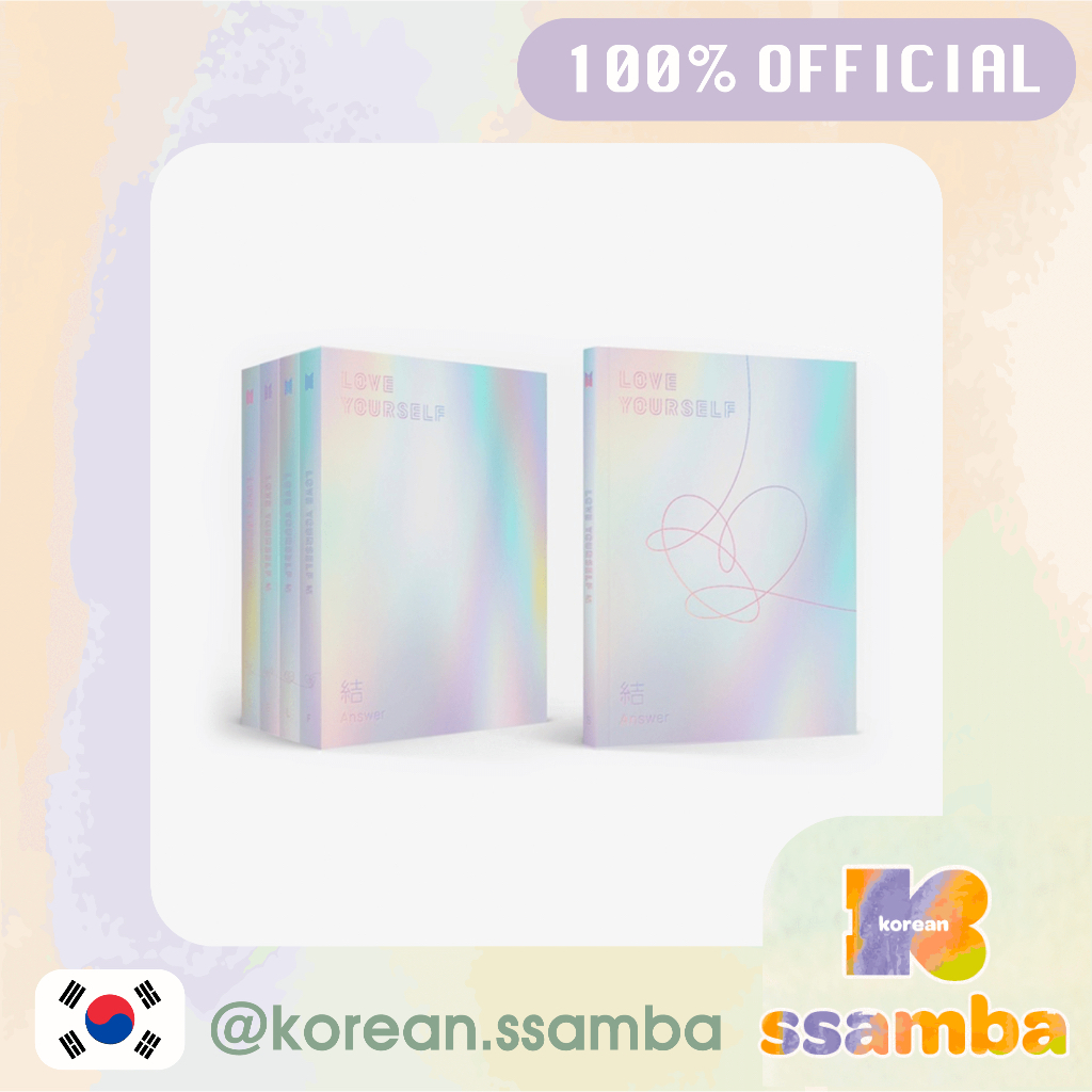 BTS - Love Yourself 結 [ Answer ] em Promoção na Shopee Brasil 2026