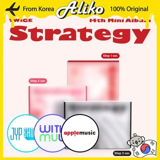 TWICE 14th Mini Album STRATEGY (Step1 ver. / Step2 ver. / Step3 ver.)