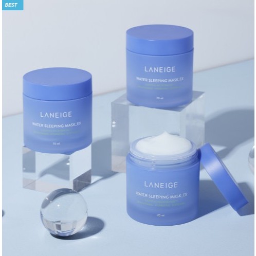LANEIGE CICA & WATER SLEEPING MASK 6個セット Máscara Para Dormir Laneige Water Sleeping EX 70ml Pacote De Sono