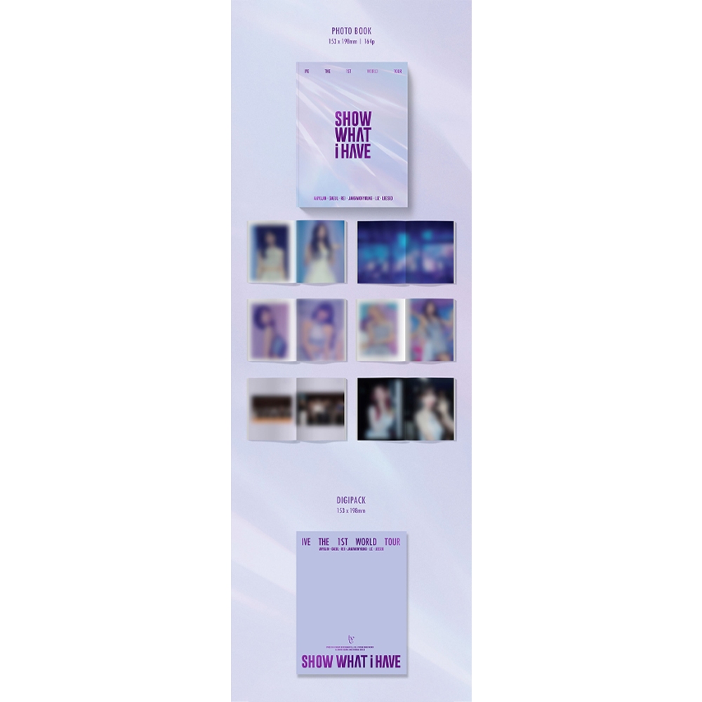 IVE Blu-ray&DVD&Kit Video『IVE THE 1ST WORLD TOUR ＜SHOW