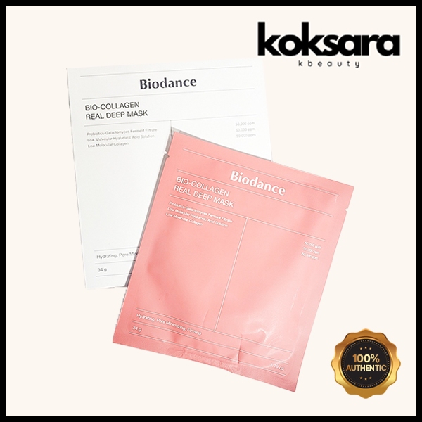 biodance bio-collagen real deep mask 1ea 34g | Shopee Brasil