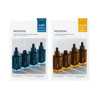 Mediheal Vitamin/Madecassoside Derma Ampoule Mask 1 sheet em Oferta na Shopee