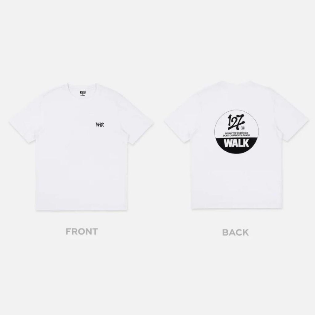 NCT 127 POP-UP [WALK : ON THE BEAT] MD - T-SHIRT SET (WHITE