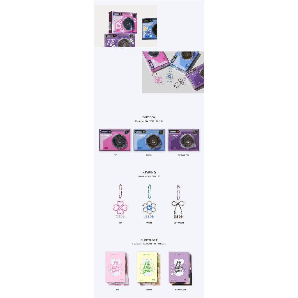 ILLIT - 2nd Mini Album [I'LL LIKE YOU] (GLLIT ver.) | Shopee Brasil