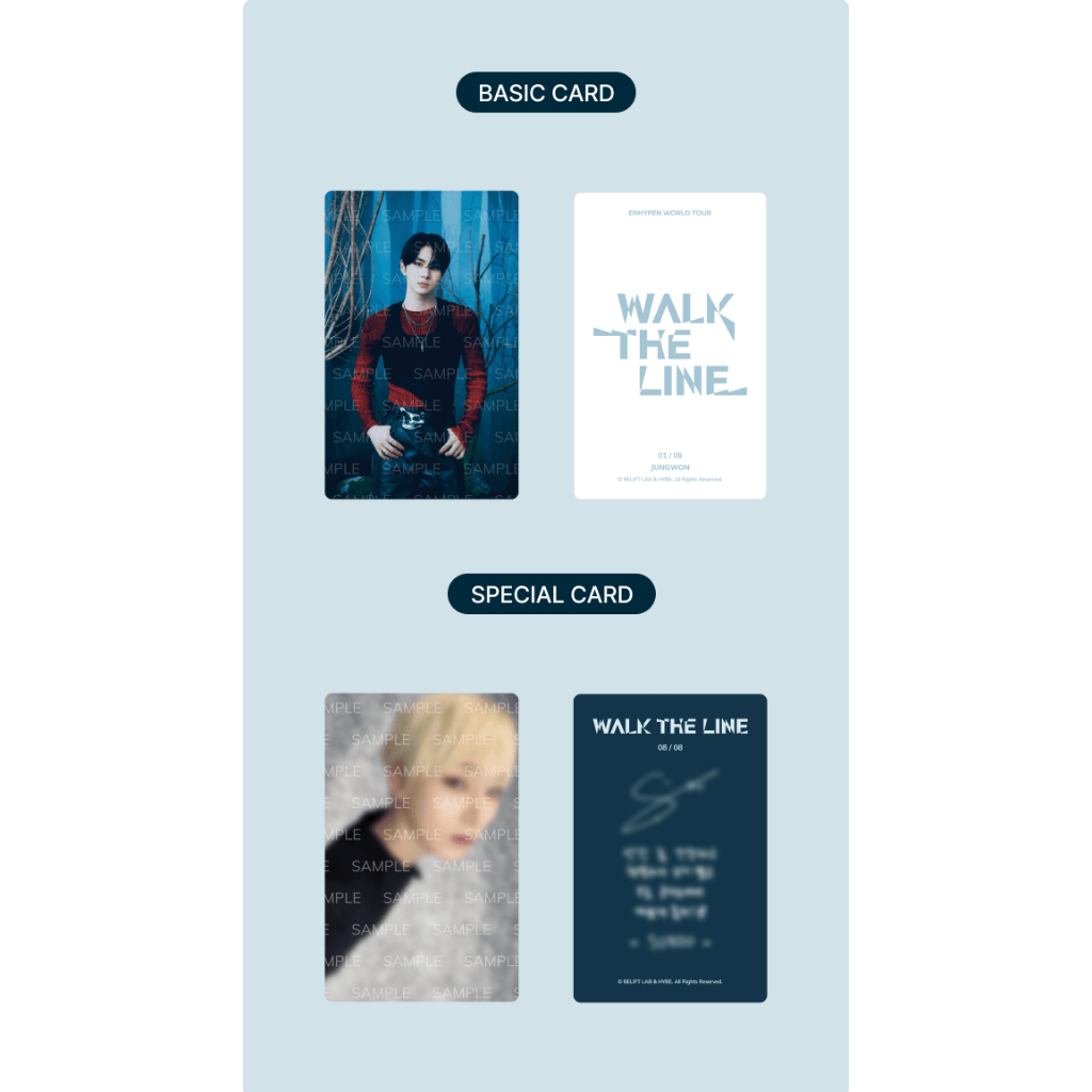 ENHYPEN ソンフン WalkTheLine LA ロサンゼルス トレカ ENHYPEN - World Tour 'WALK THE LINE' Trading Card | Shopee Brasil