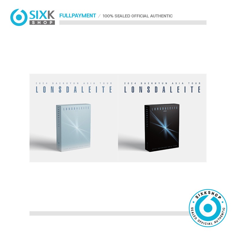 2024 BAEKHYUN ASIA TOUR [Lonsdaleite] in SEOUL DVD & BLU-RAY