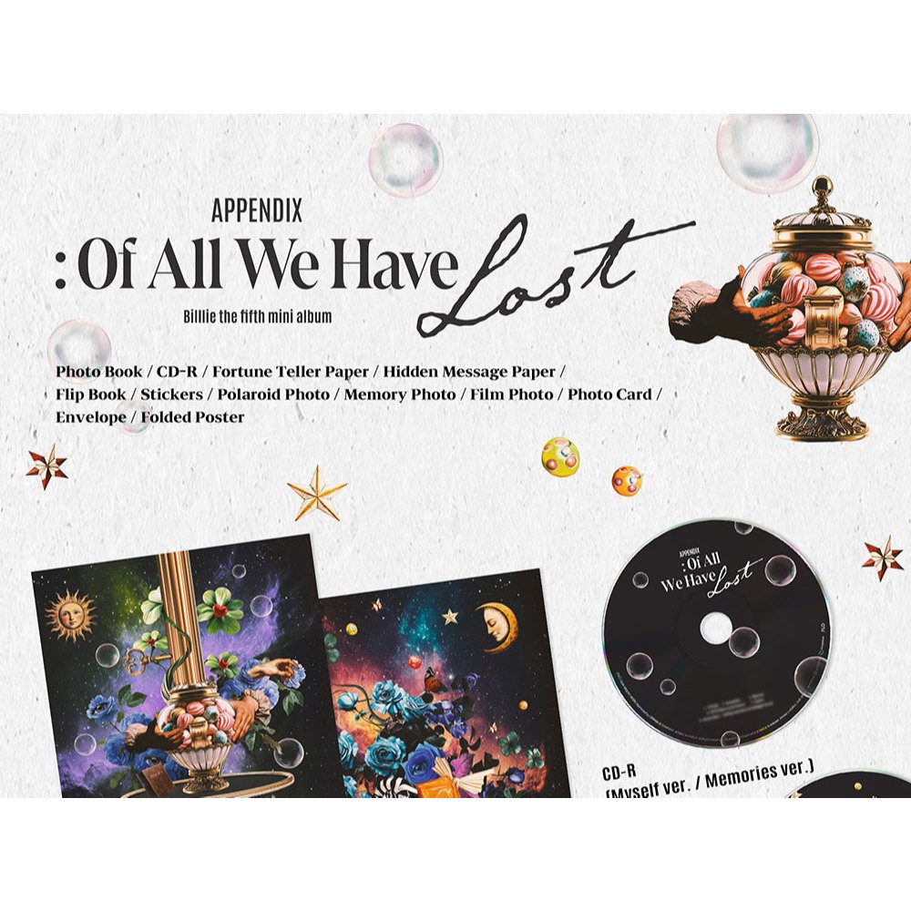 憧れの BILLLIE [APPENDIX : Of All We Have Lost] 5th MINI ALBUM K-POP・アジア