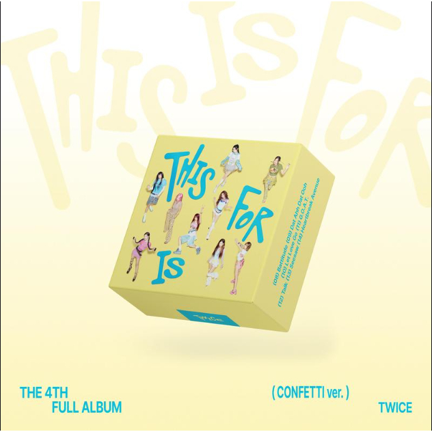 TWICE - [ THIS IS FOR ] 4TH ALBUM (CONFETTI Ver.) | Shopee Brasil
