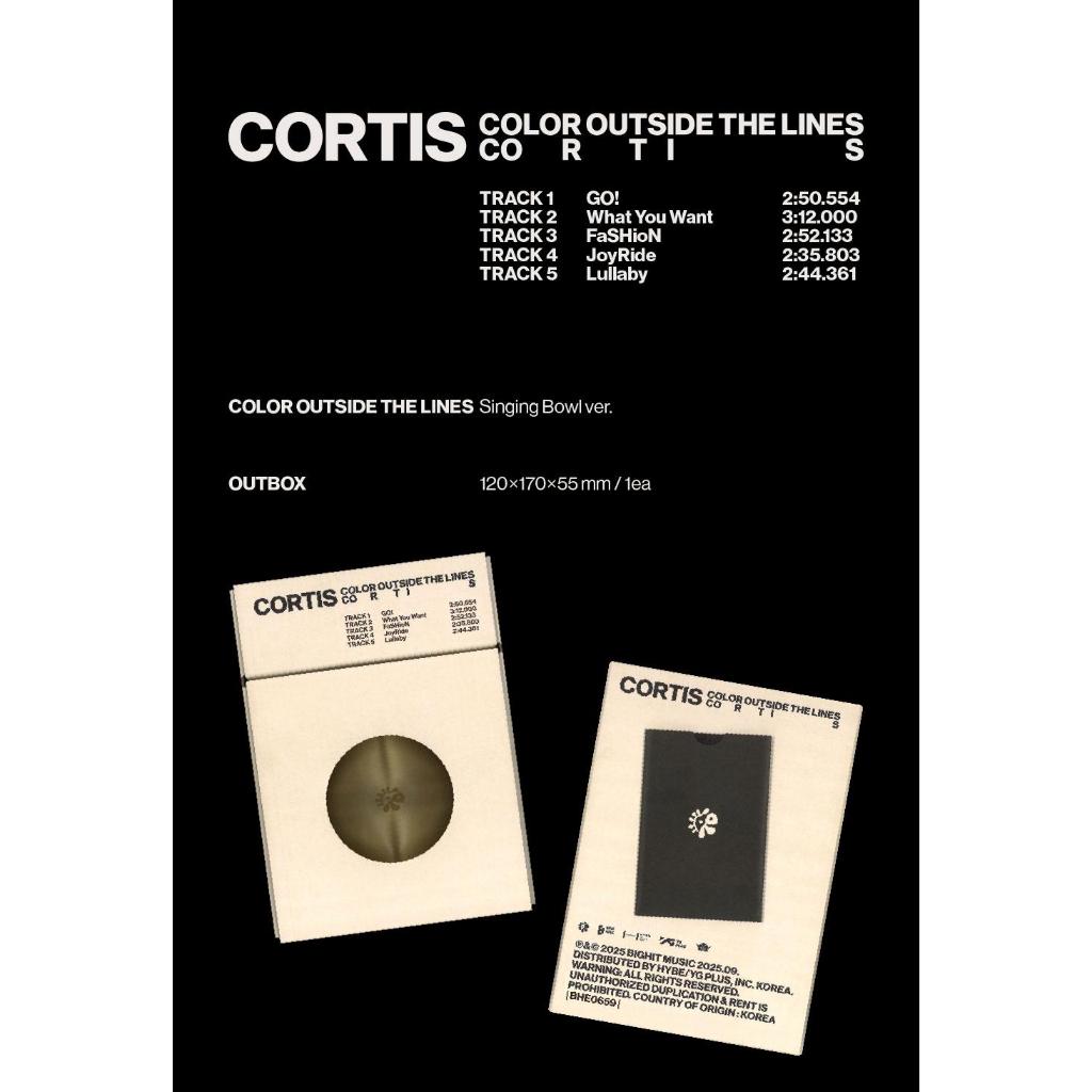 CORTIS - The 1st EP [COLOR OUTSIDE THE LINES] (Singing Bowl ver