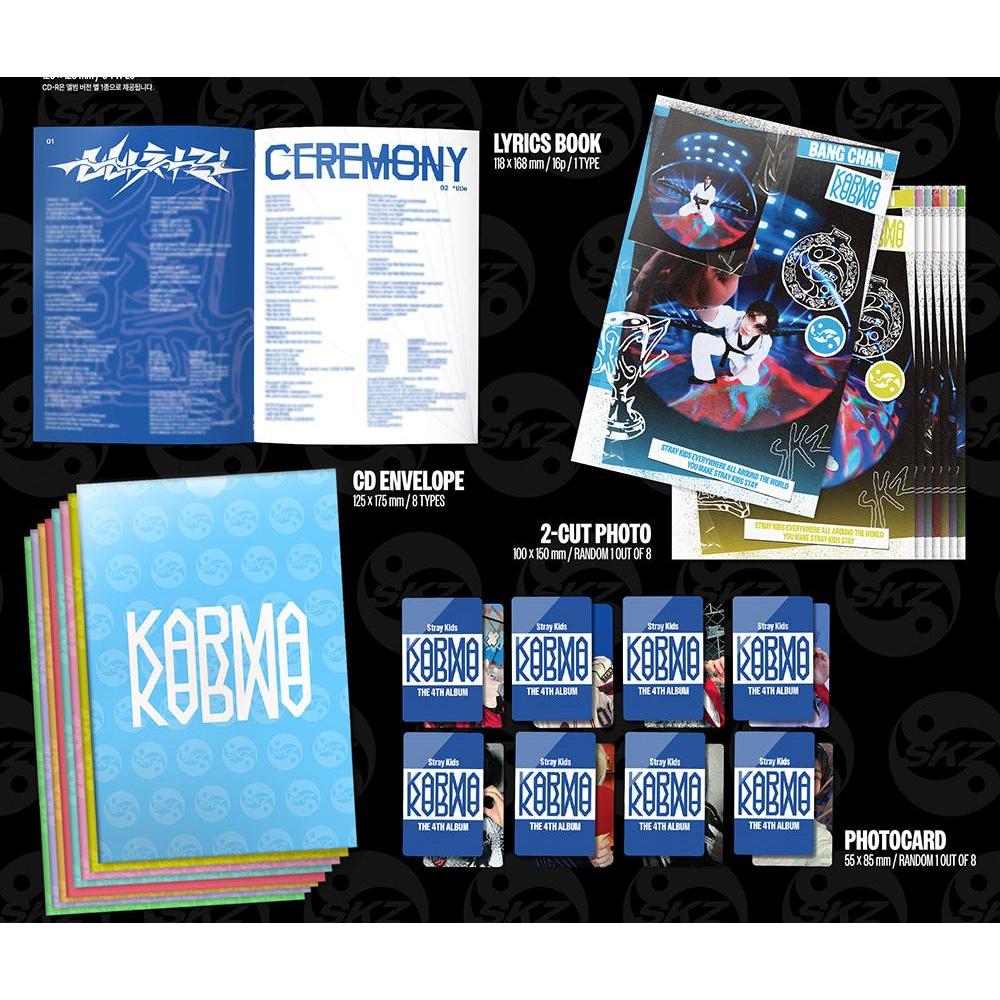 ACCORDION VER.) Stray Kids - 4th Full Album [KARMA] | Shopee Brasil