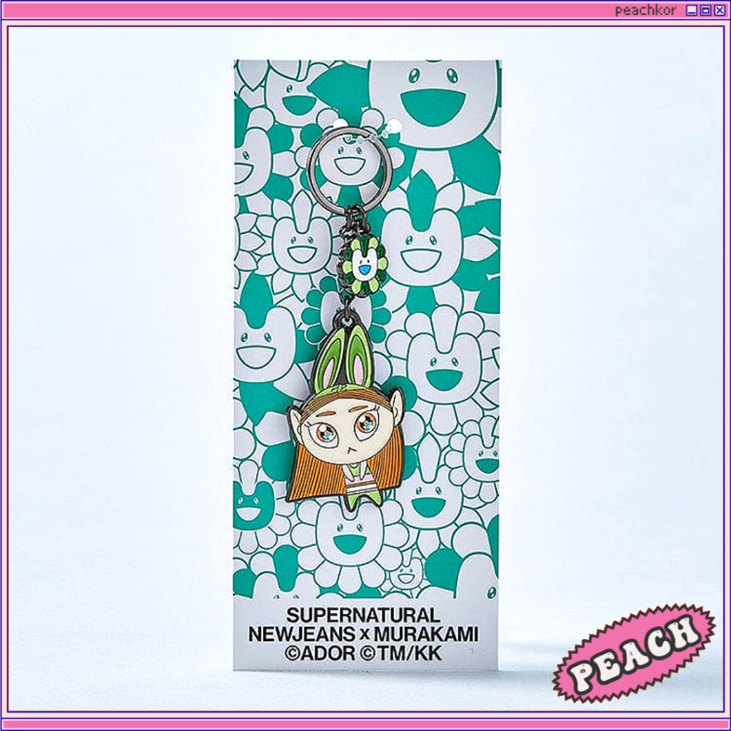 NewJeans x Chaveiro Metálico MURAKAMI/MD Oficial De Calças De