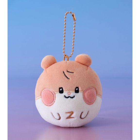 PLUSH KEYRING&PVC FIGURE KEYRING セット ZEROBASEONE ZB1 LINE FRIENDS ZERONI PLUSH KEYRING, FLUFFY FACE