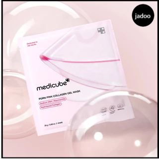 MEDICUBE [Novo Produto] Máscara De Gel De Colágeno Rosa PDRN
