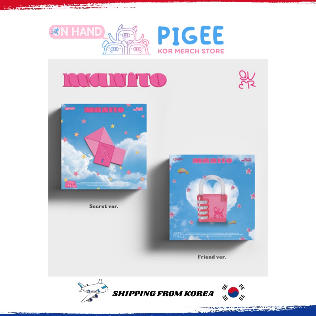 QWER - [ MANITO ] 1ST MINI ALBUM | Shopee Brasil