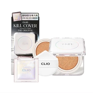 Clio Kill Cover Founwear Cushion The Original + Light Setting Powder 5colors em Oferta na Shopee