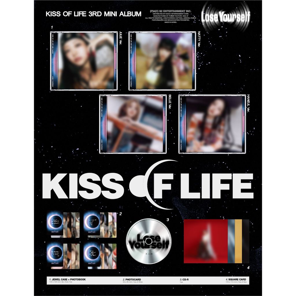 【めっちゃ変わる】 KISS ver Jewel Album) Mini (3rd YOURSELF LOSE – LIFE OF K-Pop / Asia