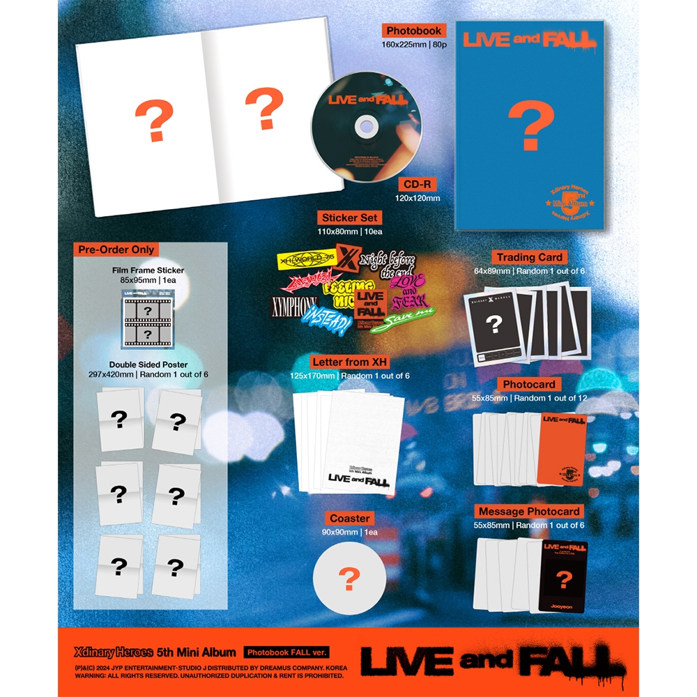 XDINARY HEROES - LIVE AND FALL – K Stars