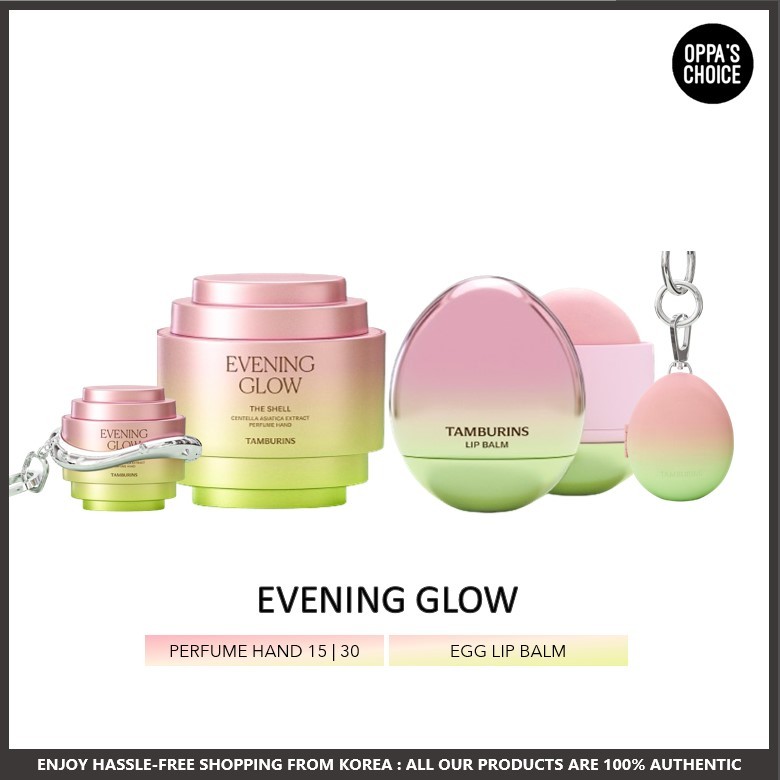 Novo-Tchau Woo Seok PICK] TAMBURINS EVENING GLOW LINE (Mão PERFUME