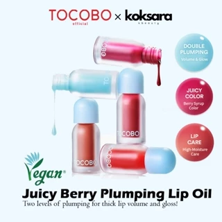 Óleo Labial Preenchedor Tocobo Juicy Berry 14 Cores