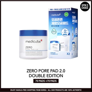 [Edição Exclusiva] Medicubo ZERO PORE PAD 2.0 Dupla Edições (70PAD + 70PADS)