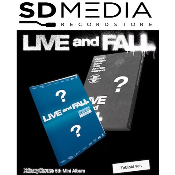 Xdinary Heroes - ﻿LIVE and FALL 5th Mini Album (Tabloid Ver) SPECIAL