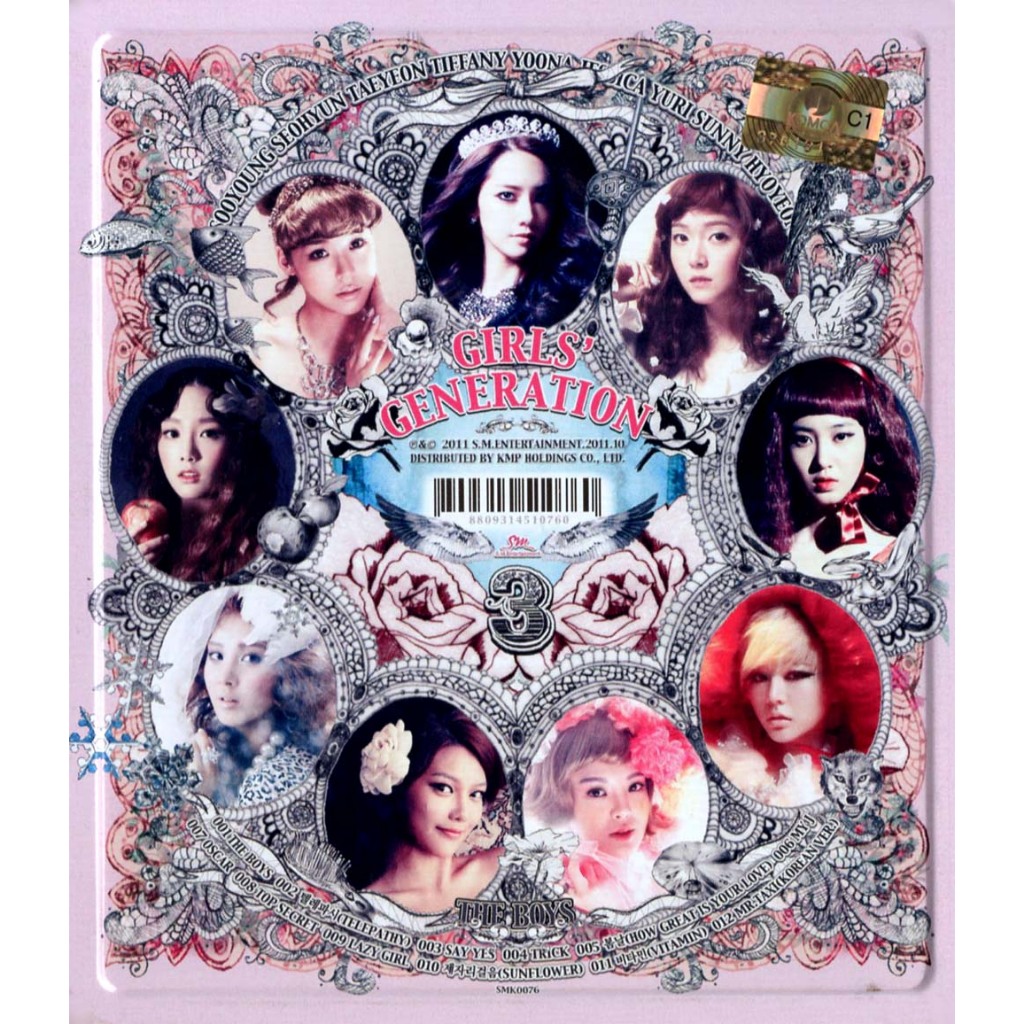 Girls' Generation – The Boys (3o Álbum) | Shopee Brasil