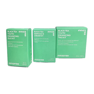 innisfree mini kit De Melhoria Da Juventude De Chá Preto Livre em Oferta na Shopee