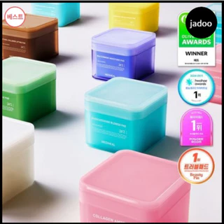 Caixa De Toner De Tratamento Diário Mediheal De 100pcs-MADECASOSIDE/TEATREE/COLLAGEN/RETINOL/WATERMIDE/VITAMIDE/PHYTO-ENZYME/refill/mask collection +