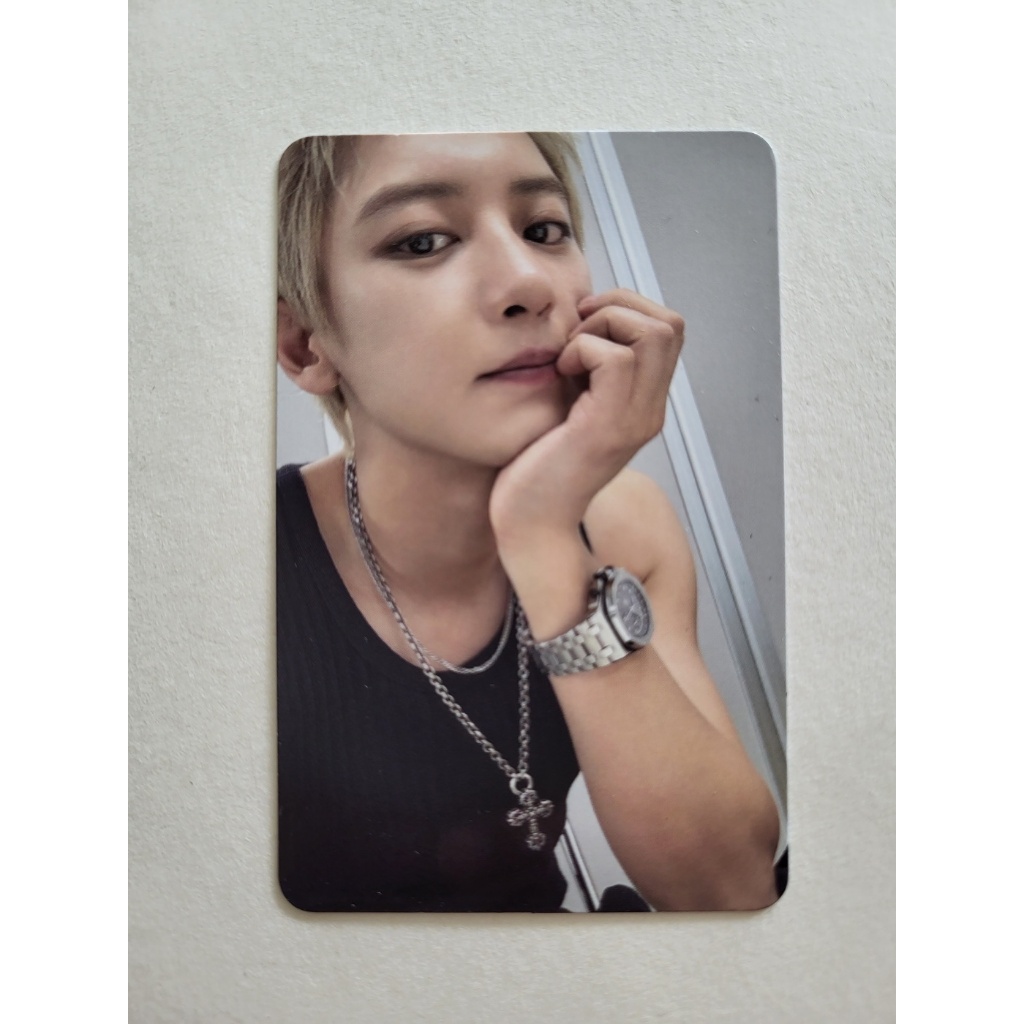 CHANYEOL EXO 1o Mini Álbum Black Out Cartão Fotográfico Oficial