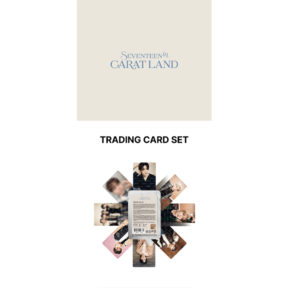 SEVENTEEN - Seventeen in Carat Land Trading Card Set SEVENTEEN - Seventeen in Carat Land Trading Card Set