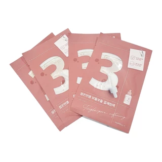 numbuzin no.3 tingle-pore softening sheet mask 27ml/ 4ea em Oferta na Shopee