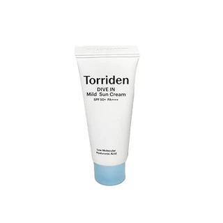 torriden dive-in mugijacha mild sun cream 20ml em Oferta na Shopee
