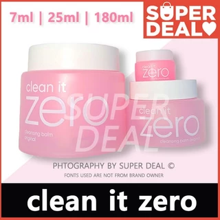 [Ready Stock] BANILA CO Clean it Zero Cleansing Balm Original 25ml | 180ml