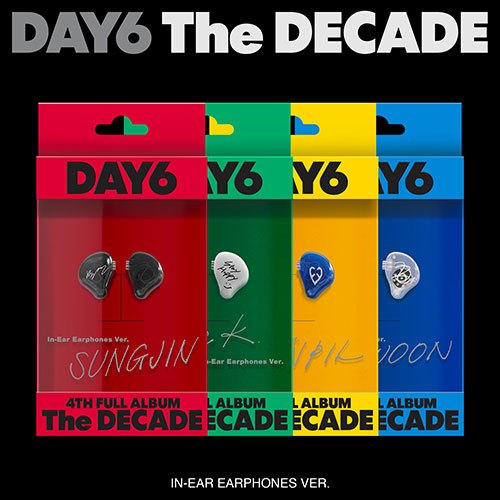 K-POP・アジア DAY6 The DECADE In-Ear Earphones ver. DAY6 [THE DECADE] In-Ear Earphones Ver / 4th Full Album | Shopee