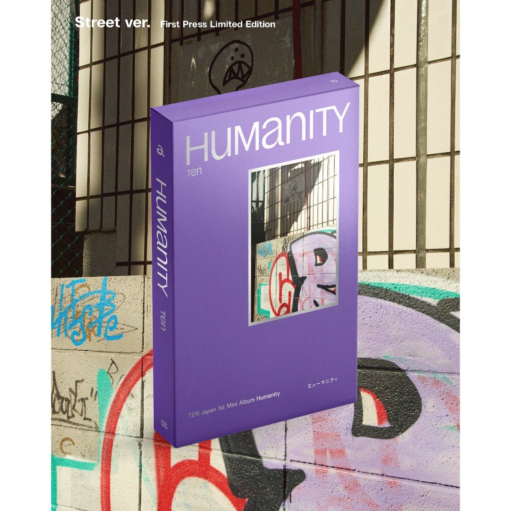 TEN - Japan Debut Mini Album [HUMANITY] | Shopee Brasil