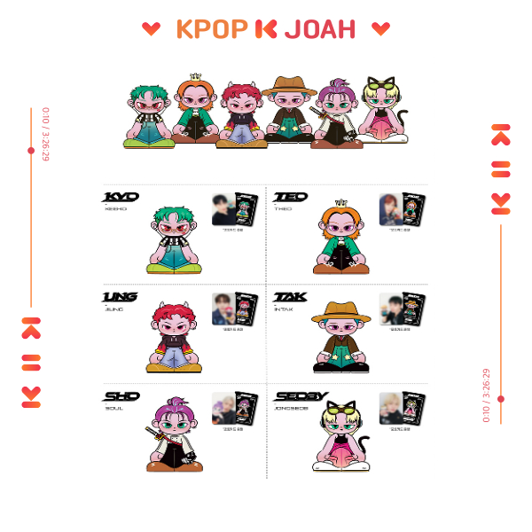 CHARACTER DOLL) P1HARMONY CHARACTER [P1KIDS] POP-UP STORE OFFICIAL