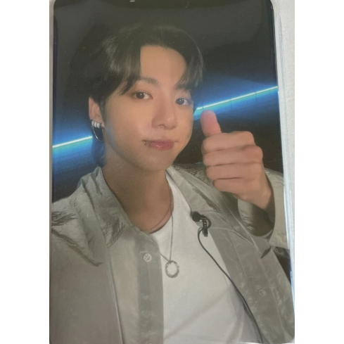 BTS JUNGKOOK GOLDEN LUCKYDRAW Cartão Fotográfico PC M2U