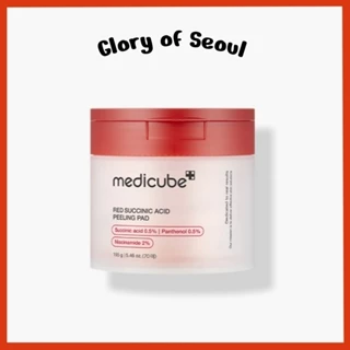 MEDICUBE Red Succinic Acid Peeling Pad, 155g (70 sheets)