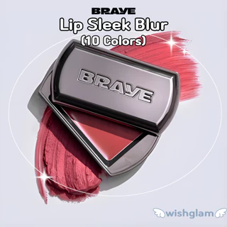 BRAYE Lip Sleek Blur (10 Cores) | Balm Labial Matte • Blush Cremoso 2 em 1 | Lábio & Bochecha Tint Efeito Blur • Maquiagem Coreana em Oferta na Shopee