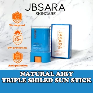 JBSARA Natural Airy Triple Shield Sun stick Protetor Solar 20g spf50+ / pa++++ (uv protect/water proof/anti pollution)